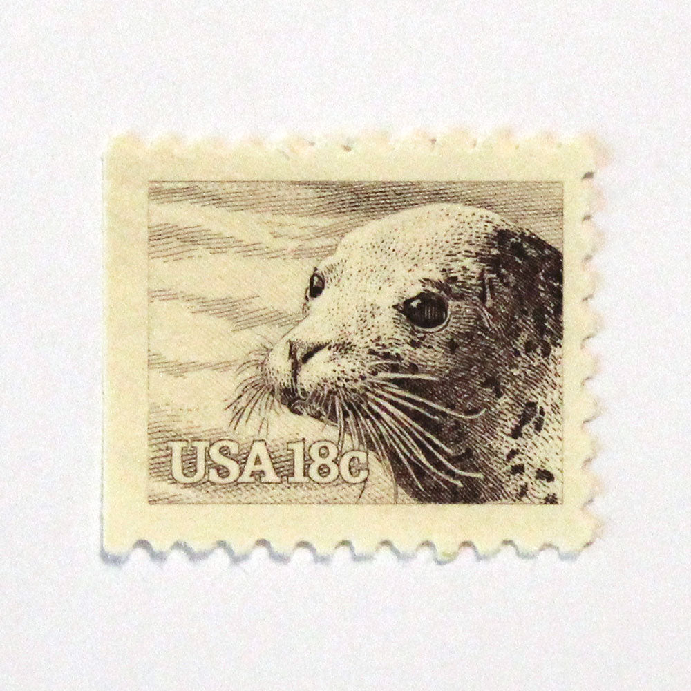 18c Harbor Seal Stamps - Pack of 5