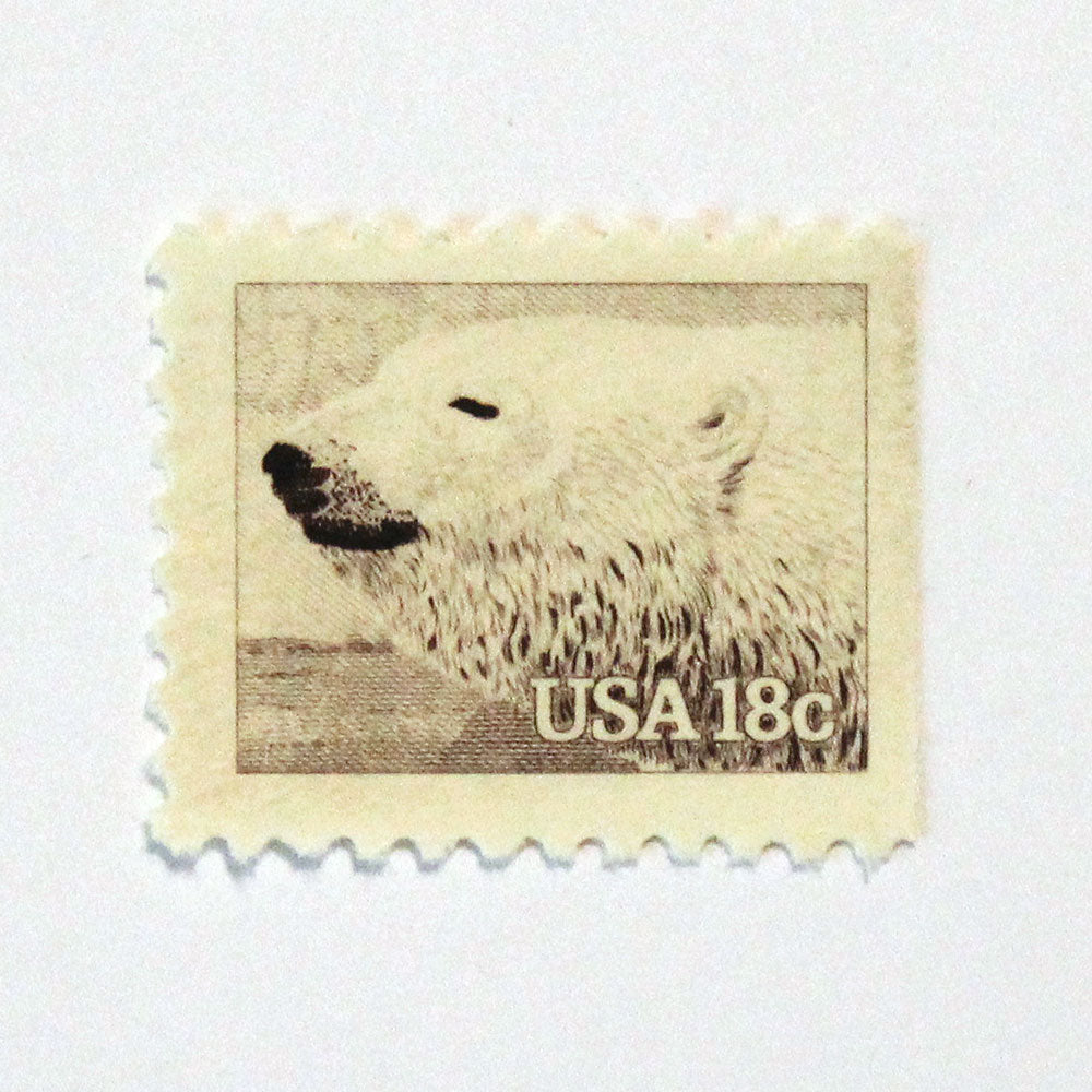 18c Polar Bear Stamps - Pack of 5