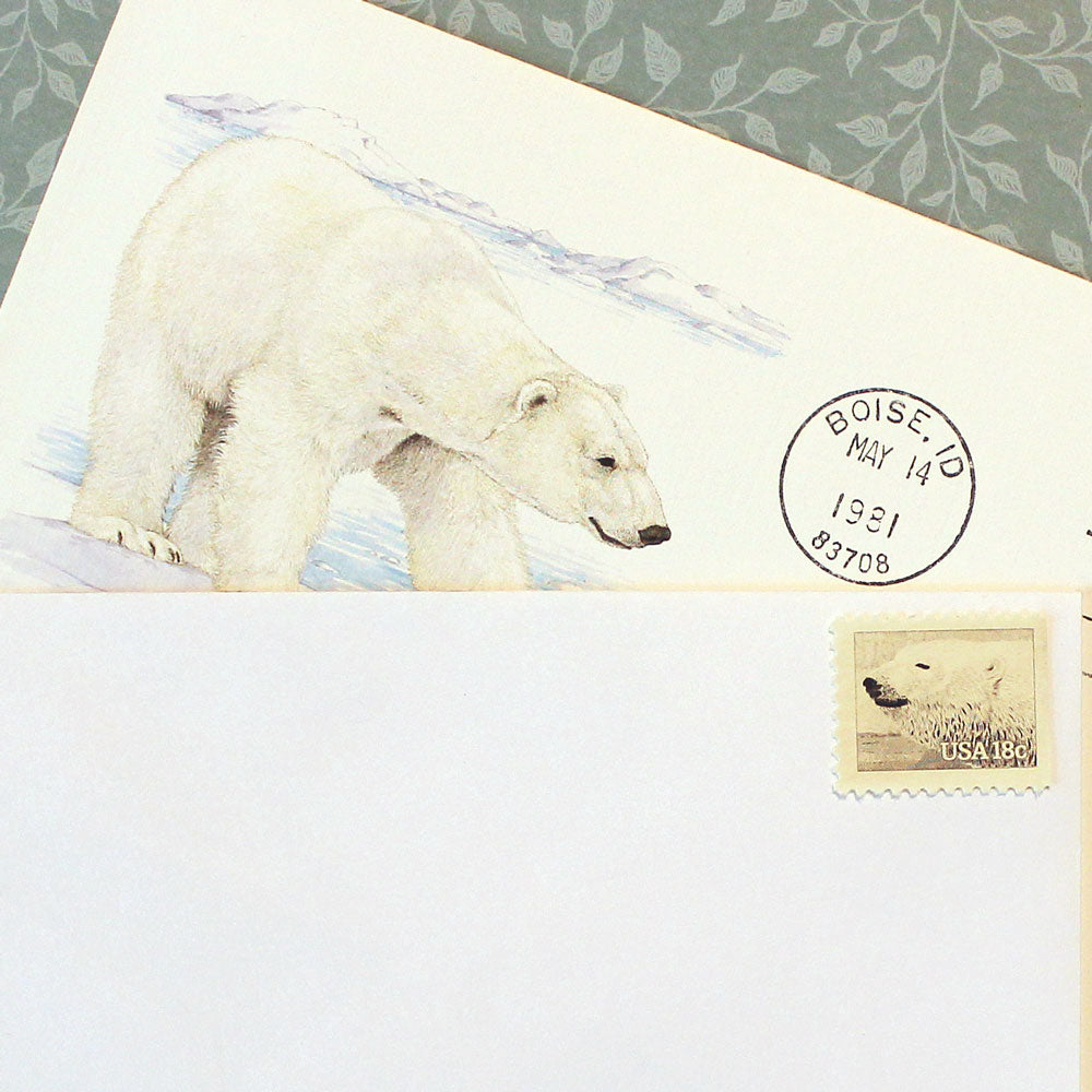 18c Polar Bear Stamps - Pack of 5