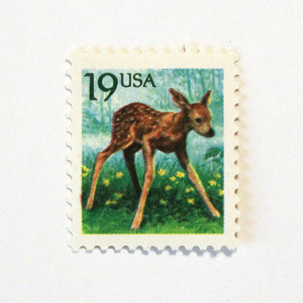 19c Fawn Stamps - Pack of 10