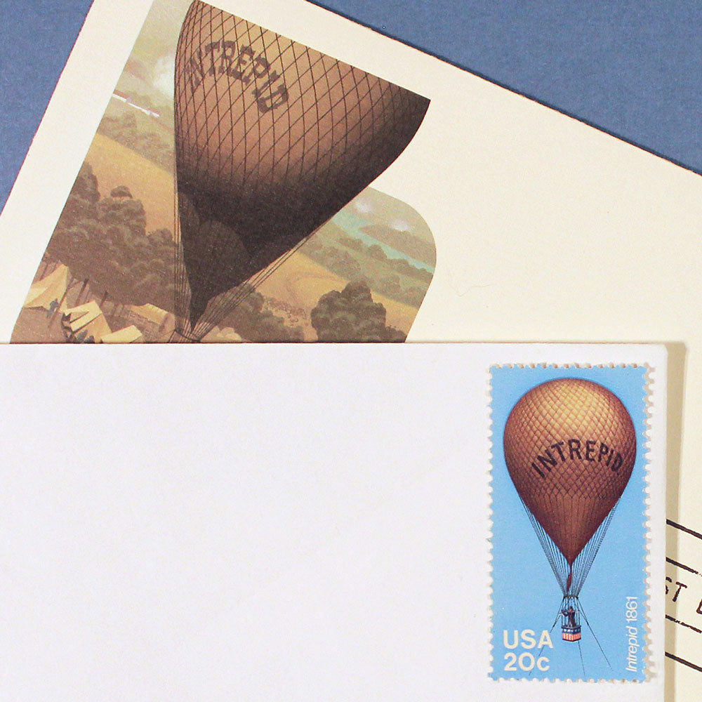 20c Intrepid 1861 Balloon Stamps - Pack of 5