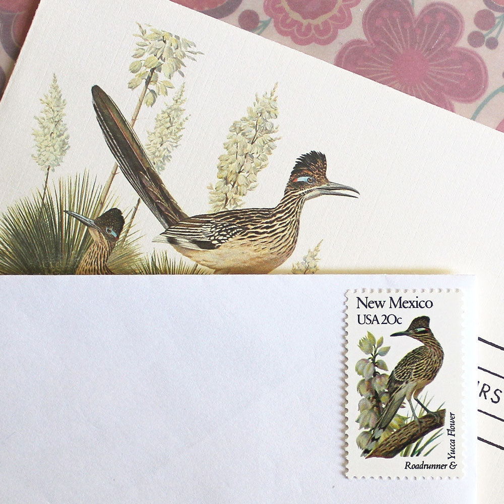 20c New Mexico State Bird and Flower Stamps - Pack of 5