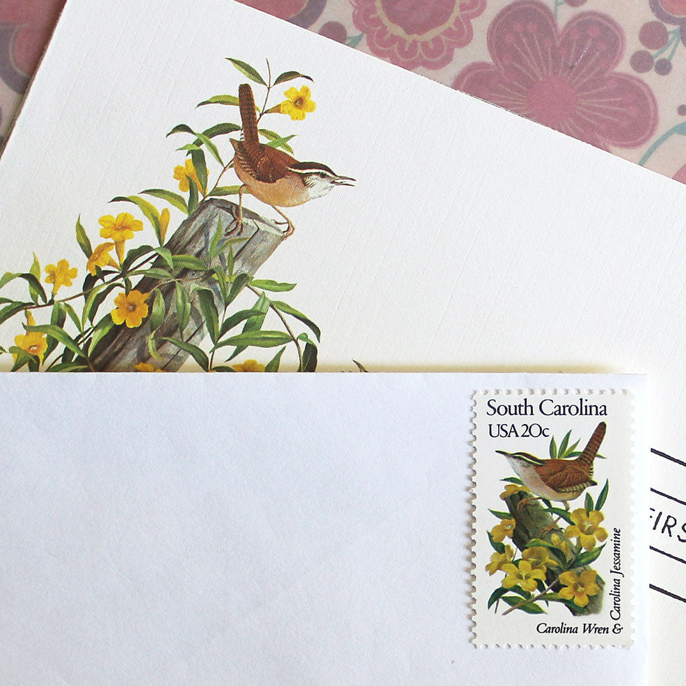 Finch Return Address Stamp