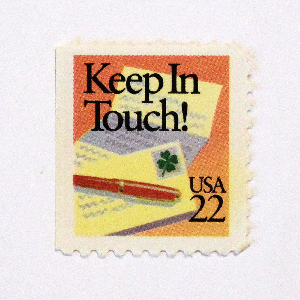 22c Keep In Touch Stamps - Pack of 5