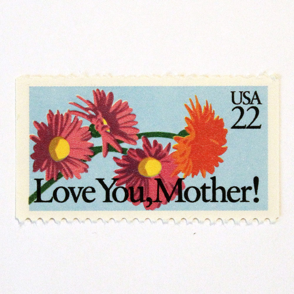 22c Love You, Mother Stamps - Pack of 5