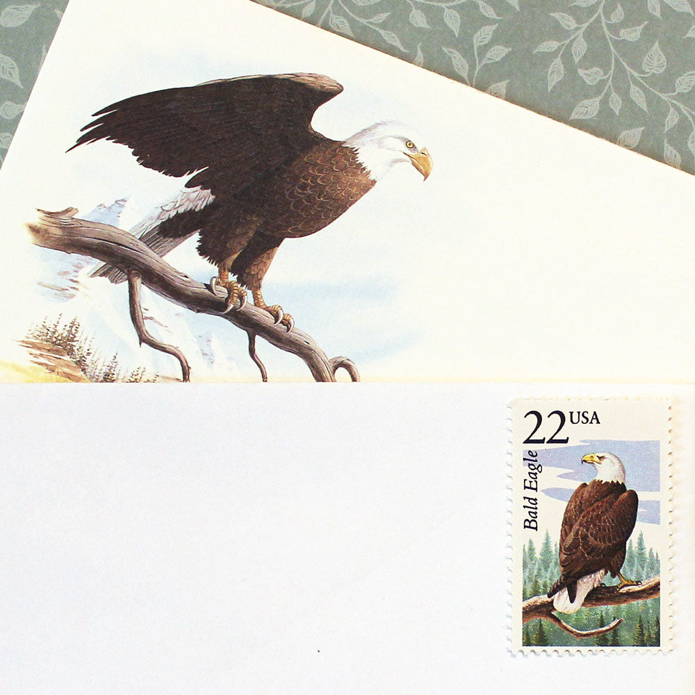 22c Bald Eagle Wildlife Stamps - Pack of 5