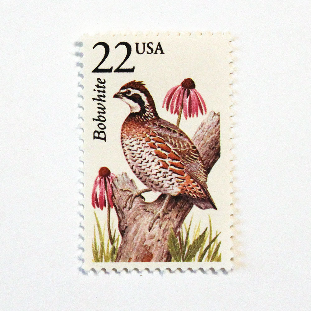 22c Bobwhite Wildlife Stamps - Pack of 5