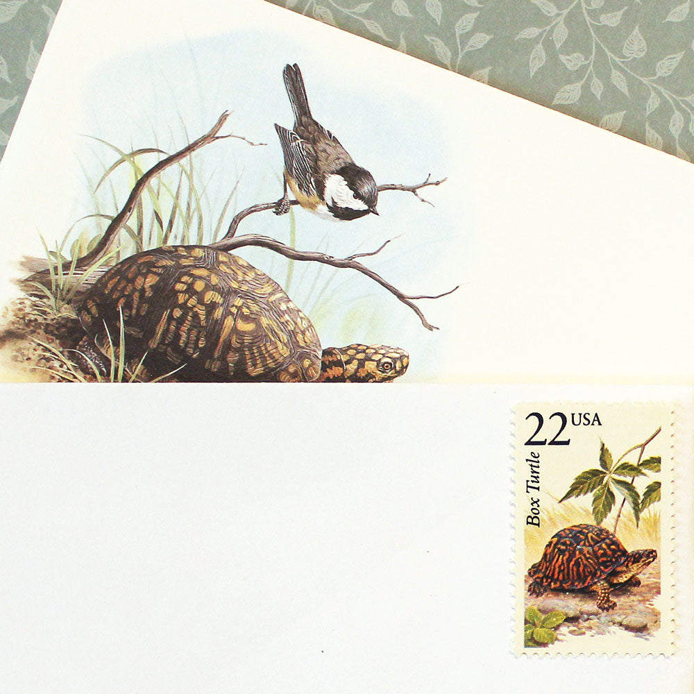 22c Box Turtle Wildlife Stamps - Pack of 5
