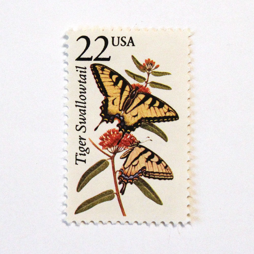 22c Tiger Swallowtail Wildlife Stamps - Pack of 5
