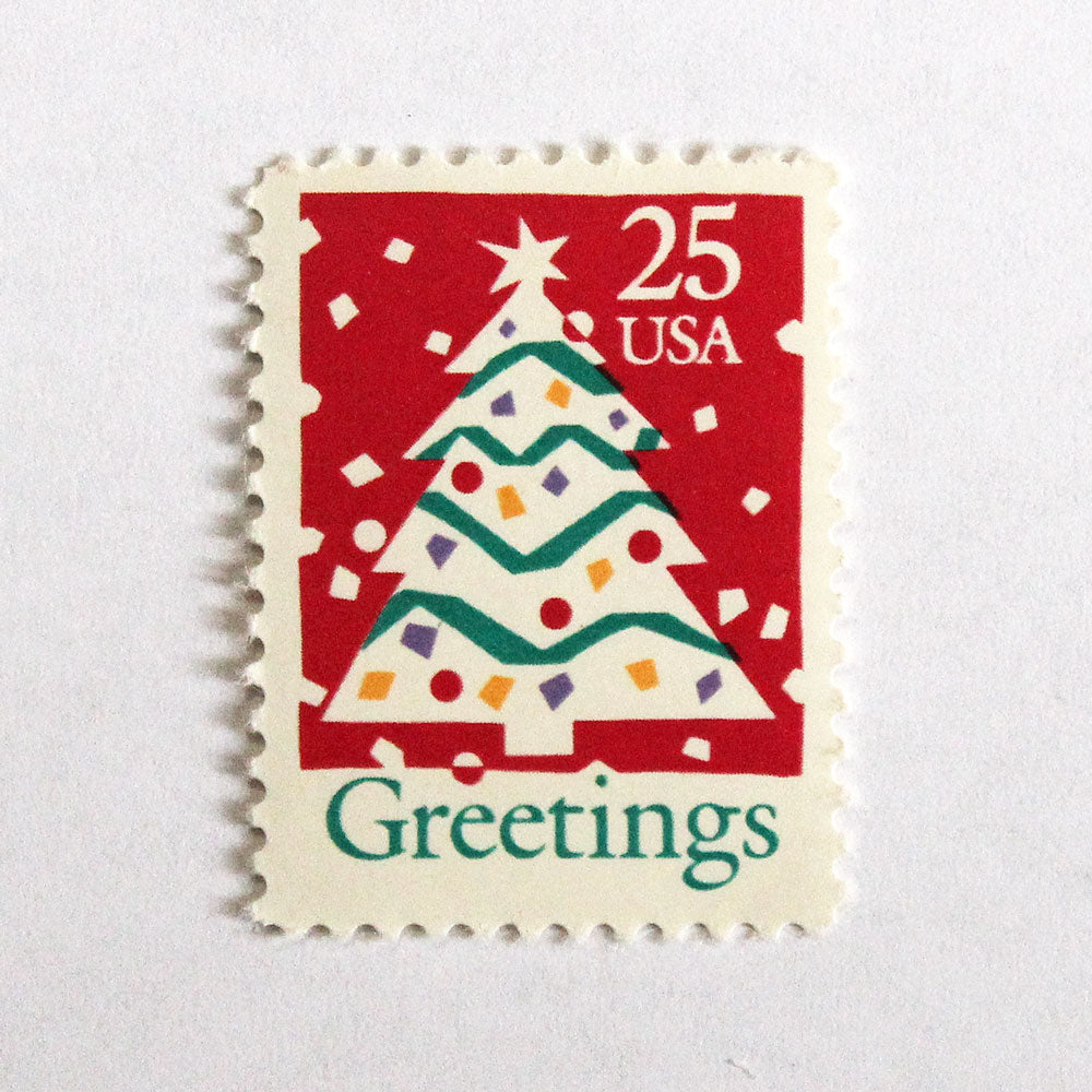 Christmas .. Red & Green 78c Curated Set - Mail 5 Letters