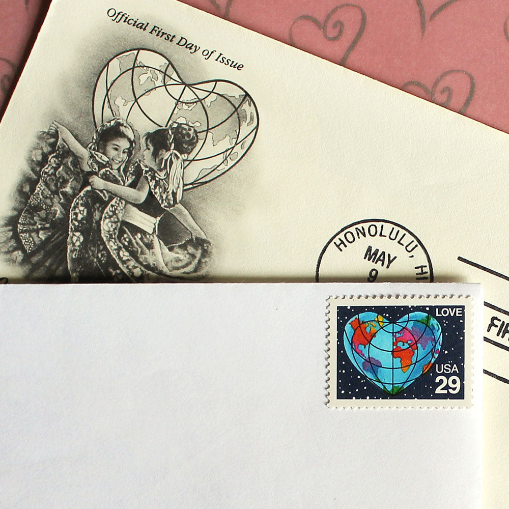 29c Earth Love Stamps - Pack of 10