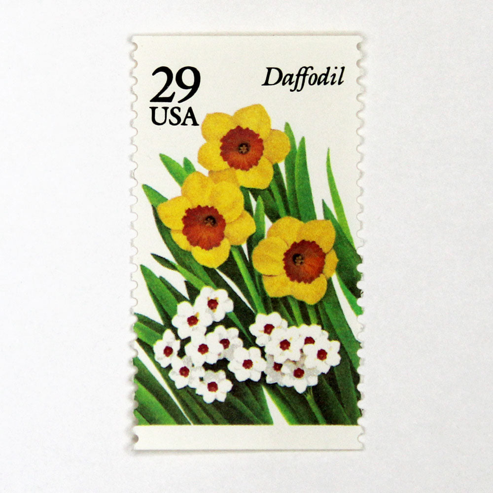 29c Daffodil Stamps - Pack of 5