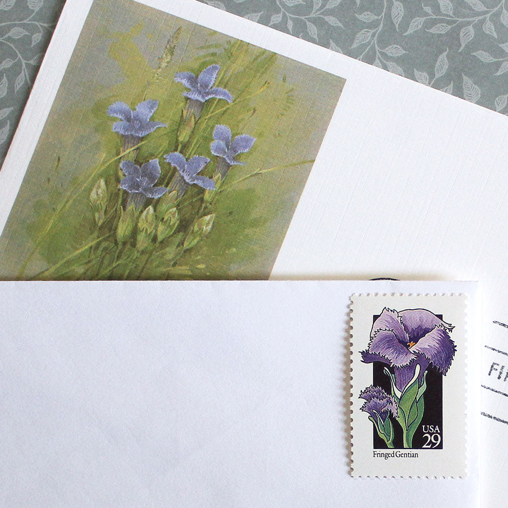 29c Purple Wildflowers Stamps - Pack of 8