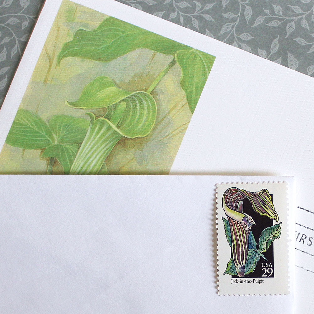 29c Purple Wildflowers Stamps - Pack of 8