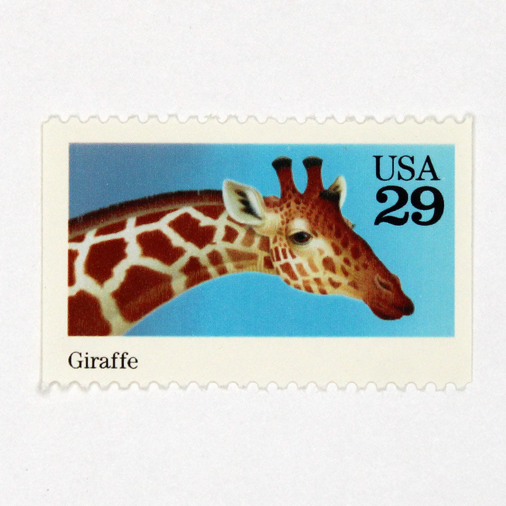 29c Giraffe Stamps - Pack of 5