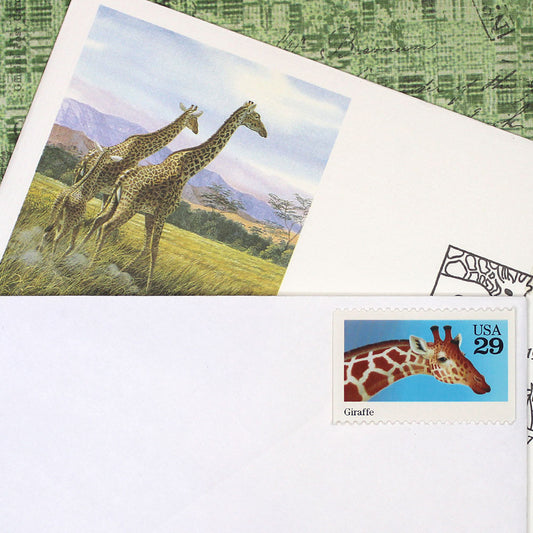 29c Giraffe Stamps - Pack of 5