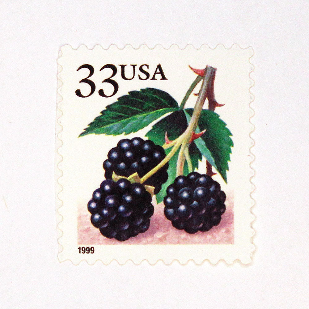 33c Blackberries Stamps - Pack of 5