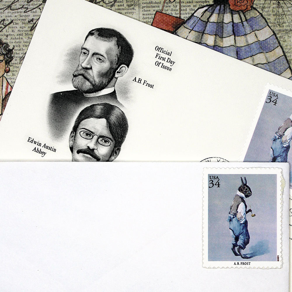 34c Arthur Burdett Frost Stamps - Pack of 5