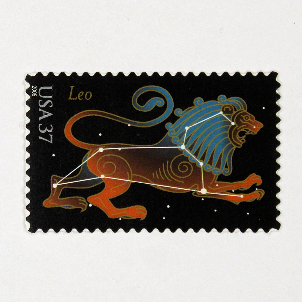 37c Leo Constellation Stamps - Pack of 5