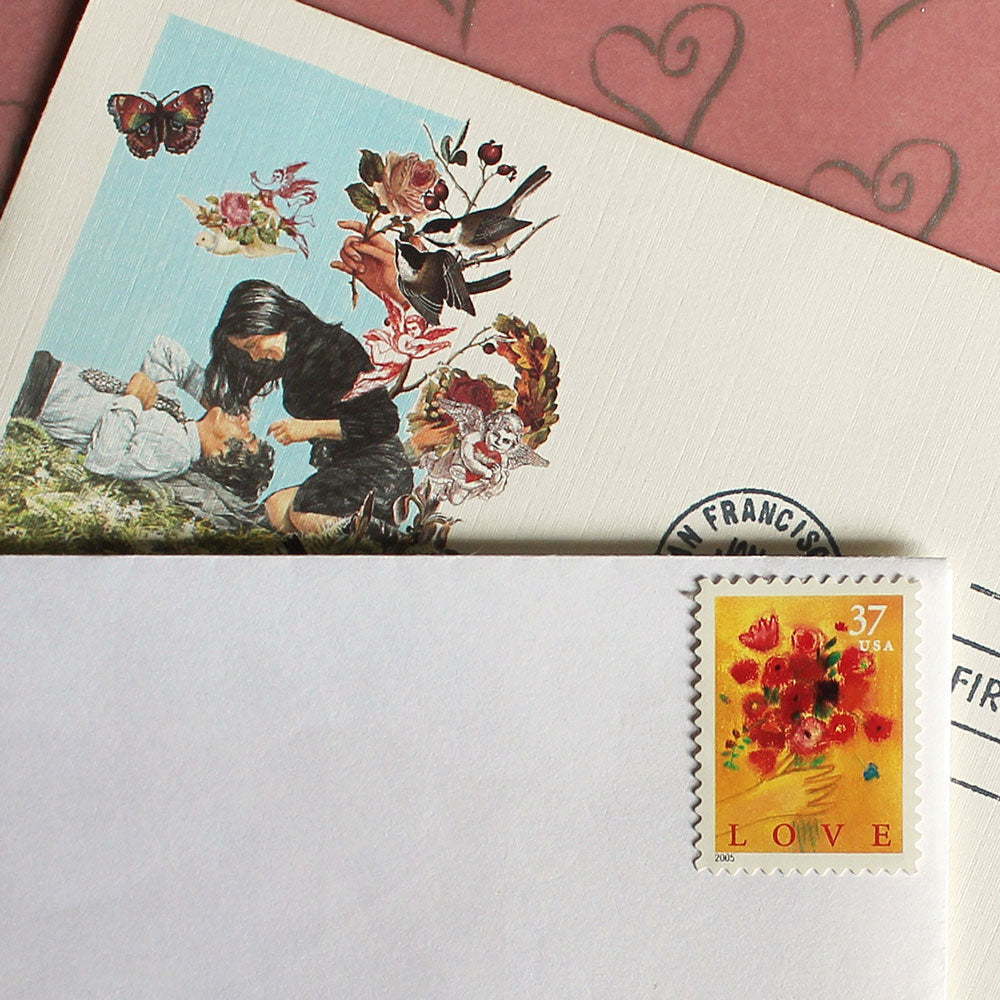 37c Love Bouquet Stamps - Pack of 10
