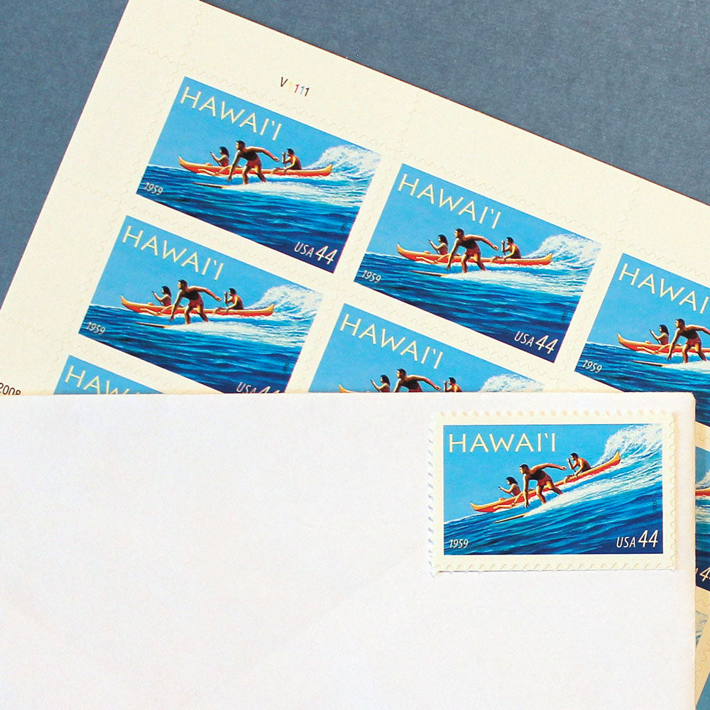 44c Hawaii Stamp - Pack of 5