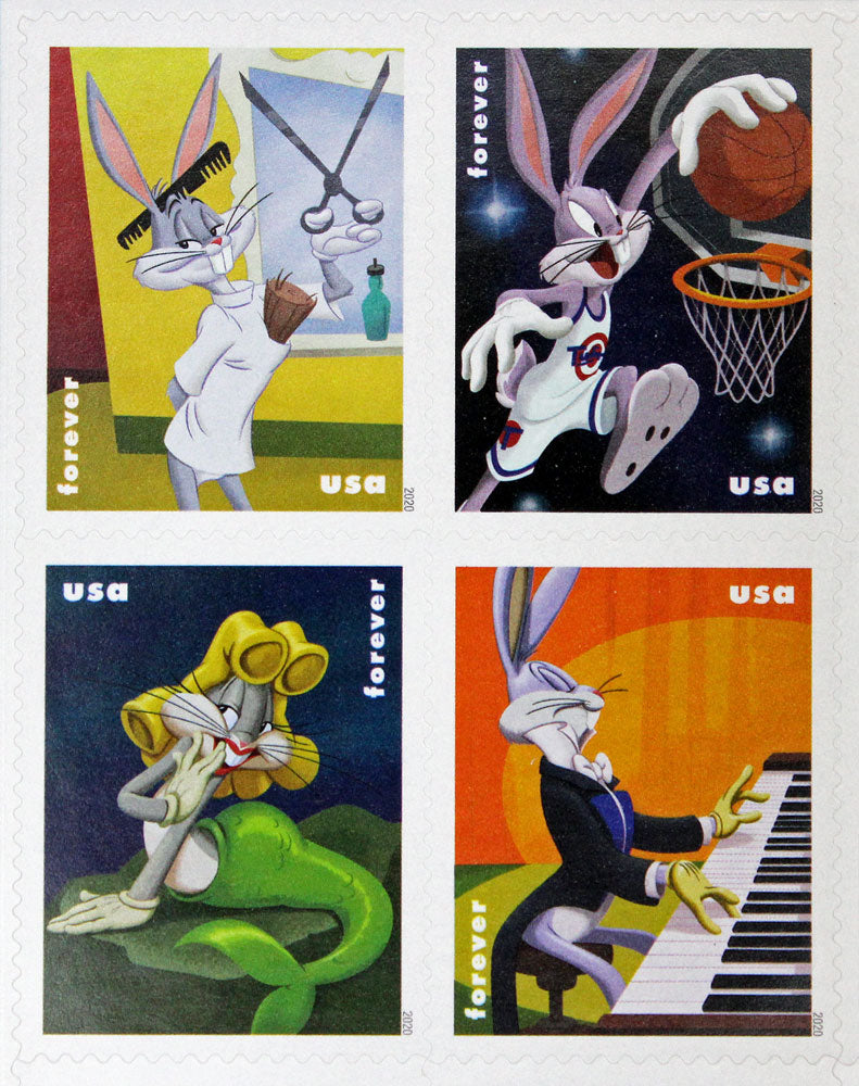 Bugs Bunny Forever Stamps - Sheet of 20