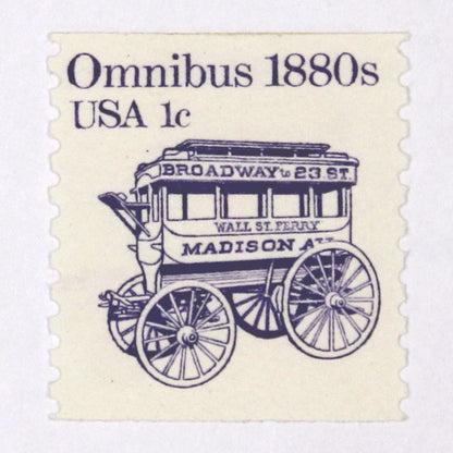 1c Omnibus Stamps - Pack of 10