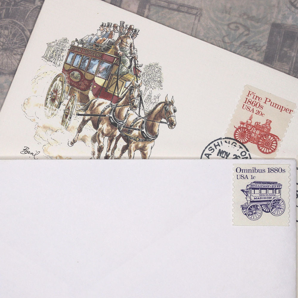 1c Omnibus Stamps - Pack of 10