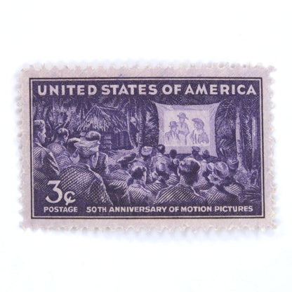 3c Motion Picture Stamps - Pack of 10