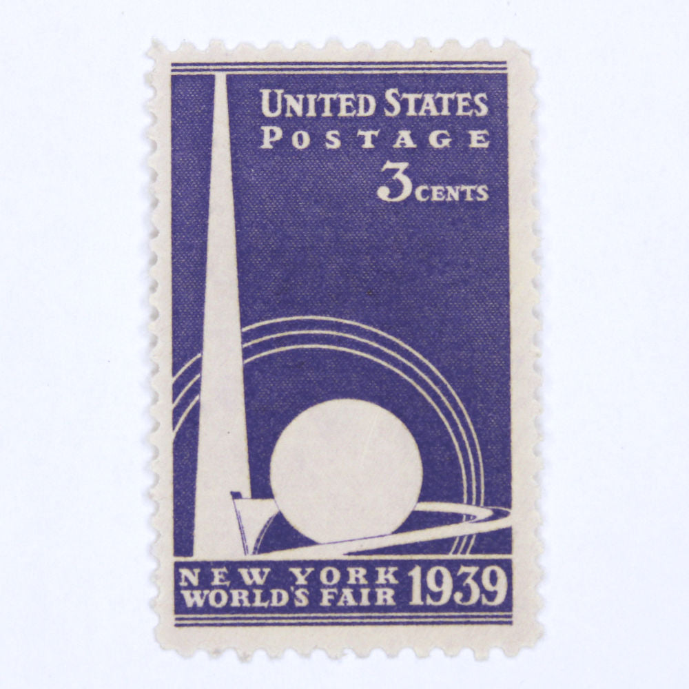 3c New York World's Fair Stamps - Pack of 10
