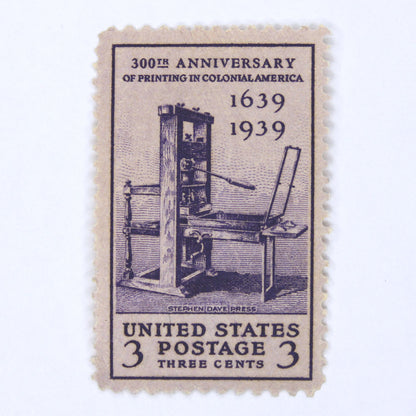 3c Printing Press Stamps - Pack of 10