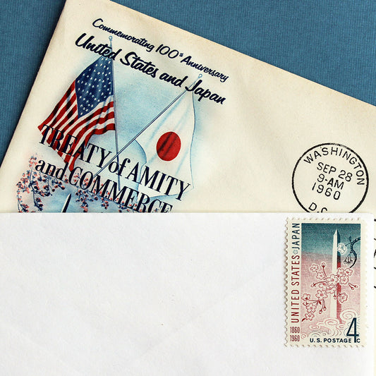 4c U.S. Japan Friendship Stamps - Pack of 10