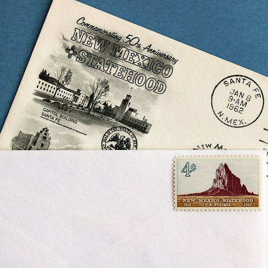 u.s. stamps USA 4c Arizona 1912 1962 United States of America