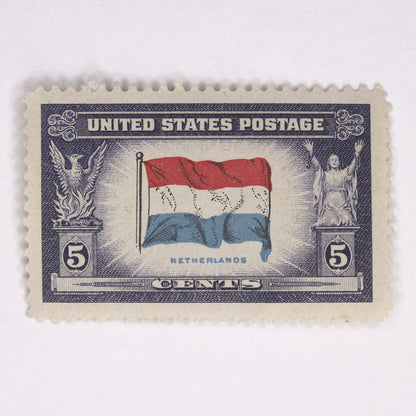 5c Flag of Netherlands Stamps - Pack of 10