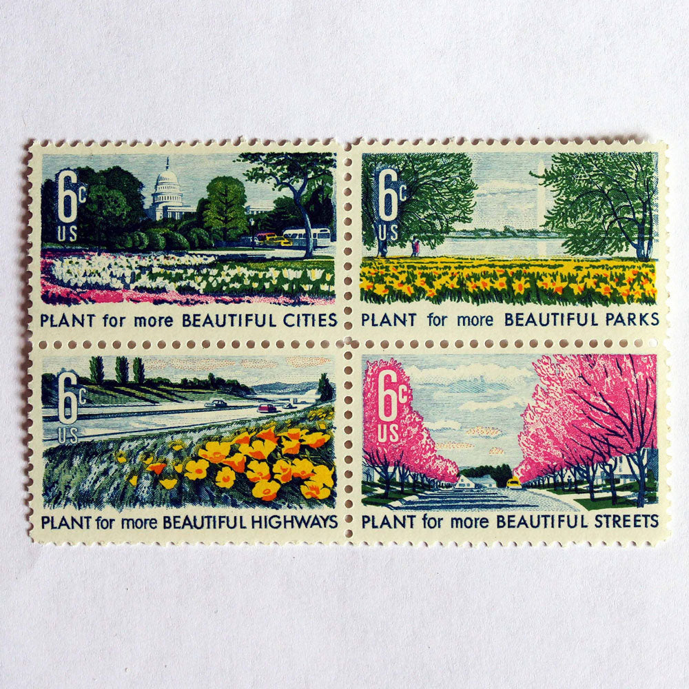 Botanical Beauties .. 66c Curated Set - Mail 10 Letters