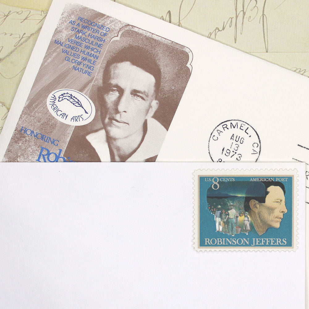 8c Robinson Jeffers Stamps - Pack of 10