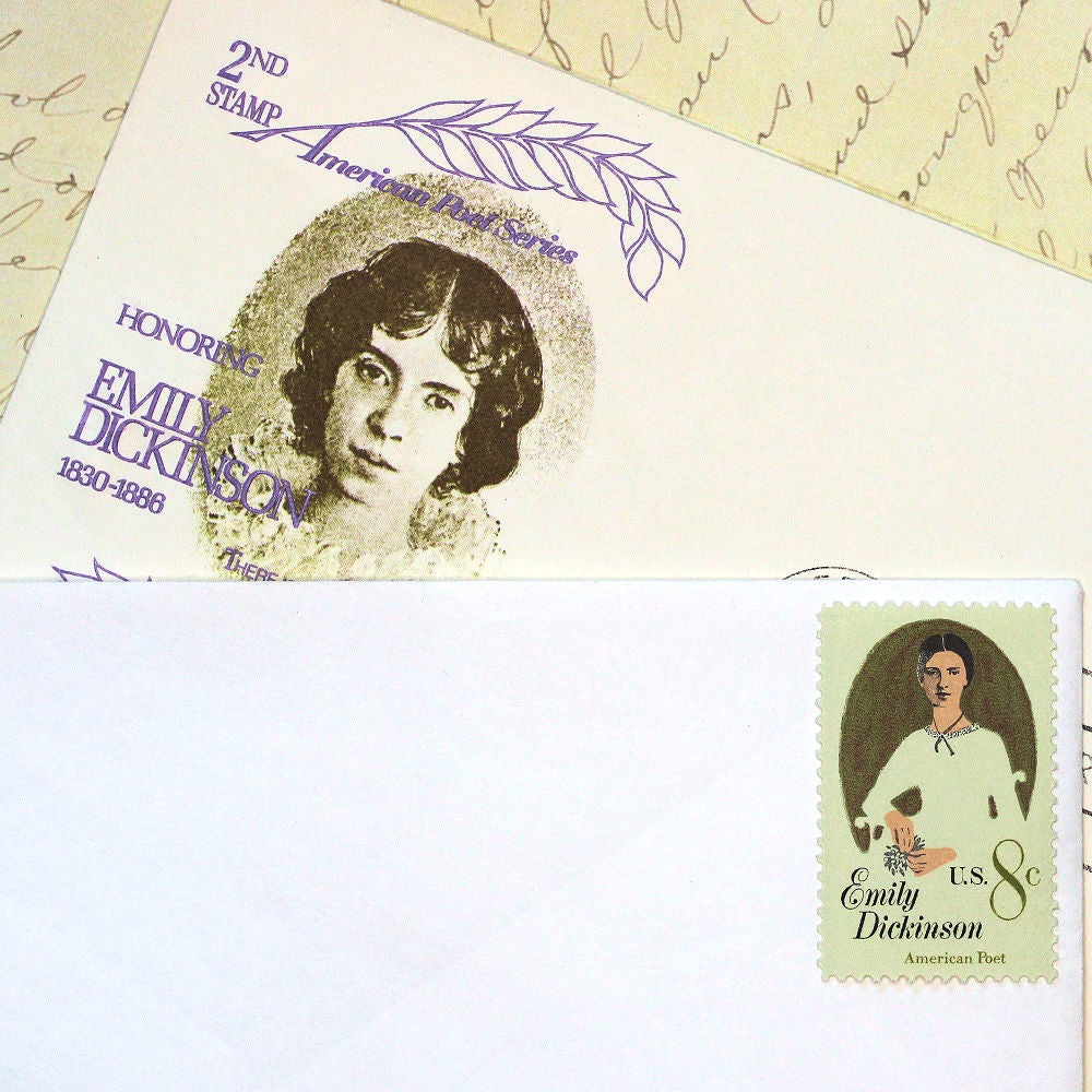 8c Emily Dickinson Stamps - Pack of 10