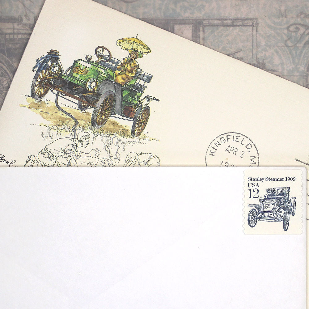 12c Stanley Steamer Stamps - Pack of 10