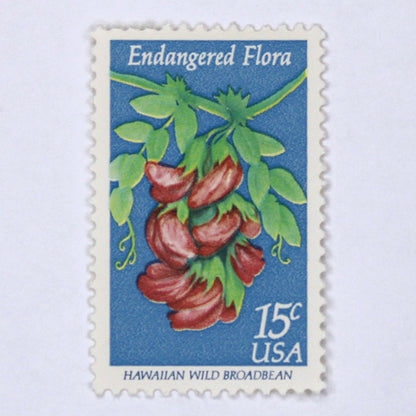 15c Hawaiian Broadbean Stamps - Pack of 10