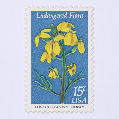 15c Endangered Flora Stamps - Pack of 20