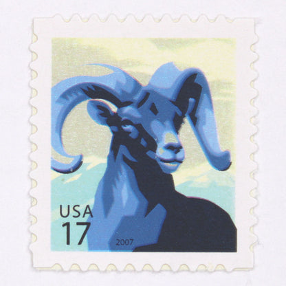 17c Bighorn Sheep Stamps - Pack of 5