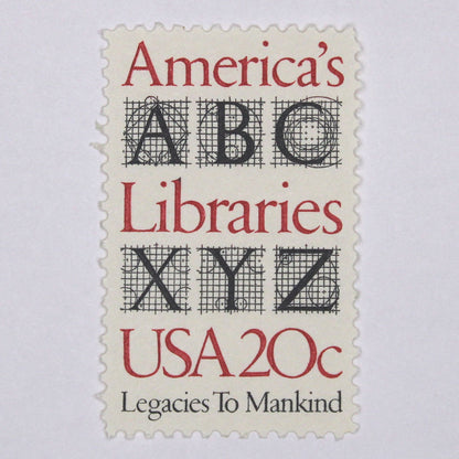 20c America's Libraries Stamps - Pack of 10