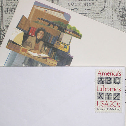 20c America's Libraries Stamps - Pack of 10