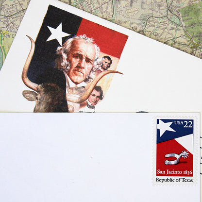 22c Republic of Texas Stamps - Pack of 10