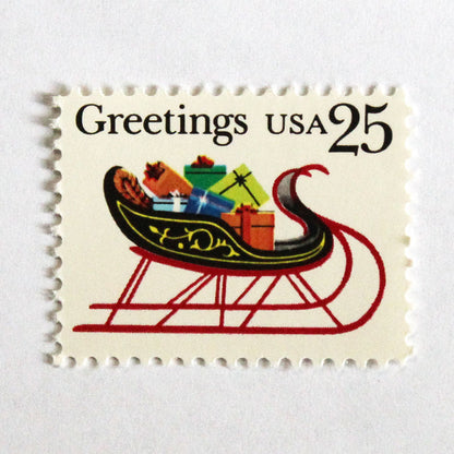 Christmas .. Sleigh Ride 73c Curated Set - Mail 5 Letters