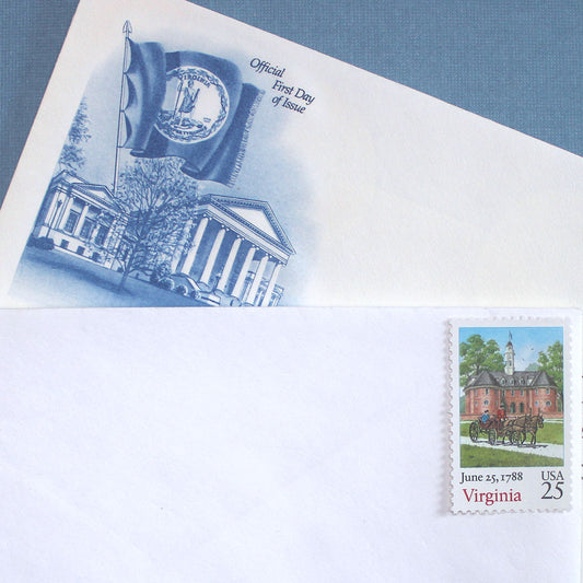 25c Virginia Stamps - Pack of 10