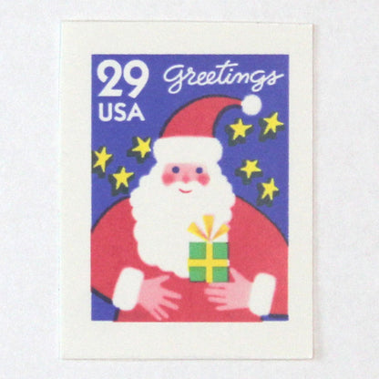 29c Santa with Present Stamps - Booklet of 12