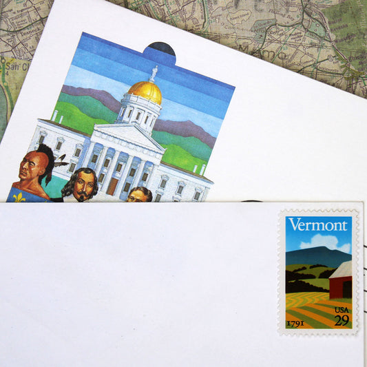 29c Vermont Stamps - Pack of 10