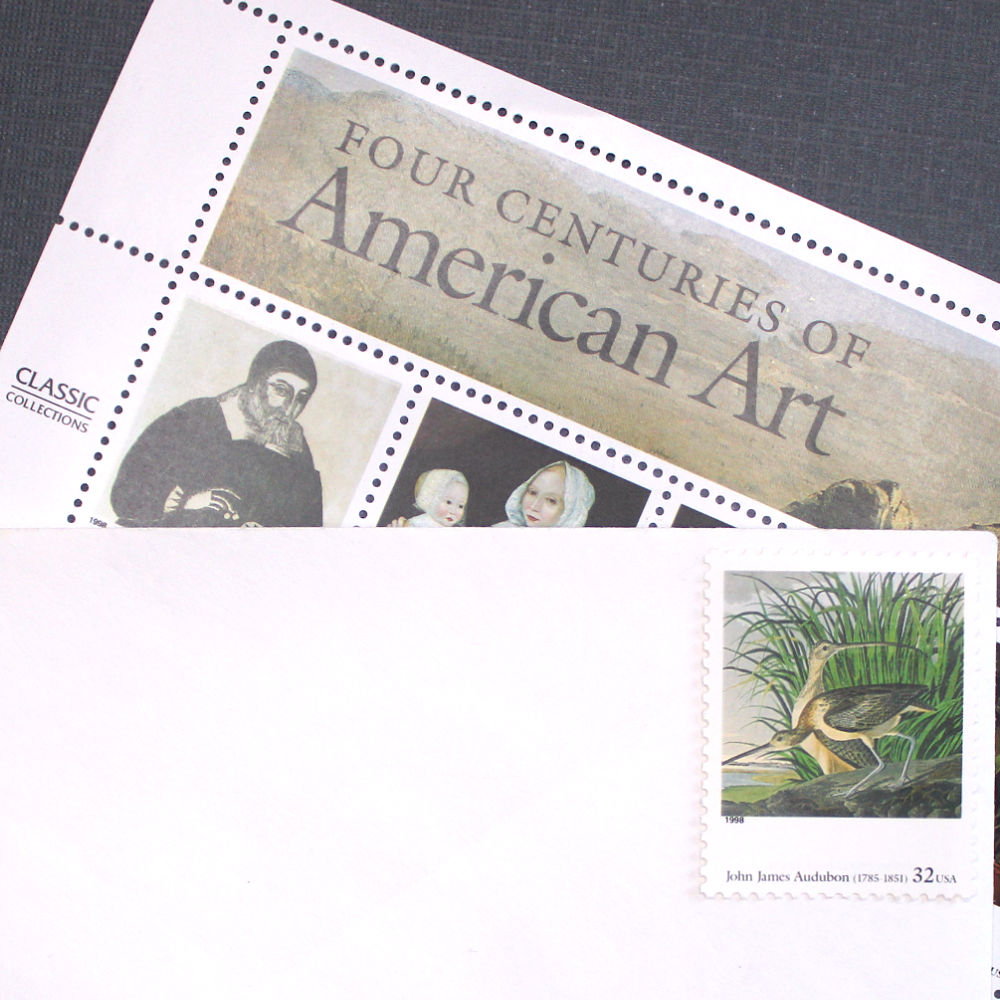 32c John James Audubon Stamps - Pack of 5