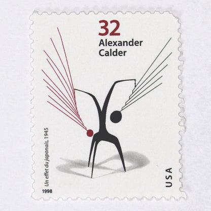 32c Un effet du japonais Calder Stamps - Pack of 5